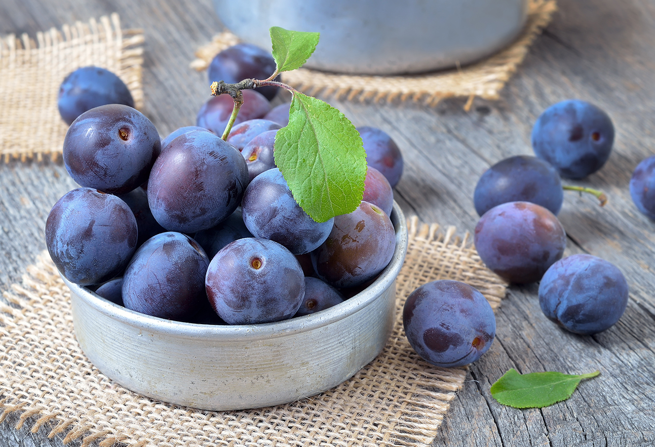 Lekkere Augurken En Blauwe (opaal) Pruimen