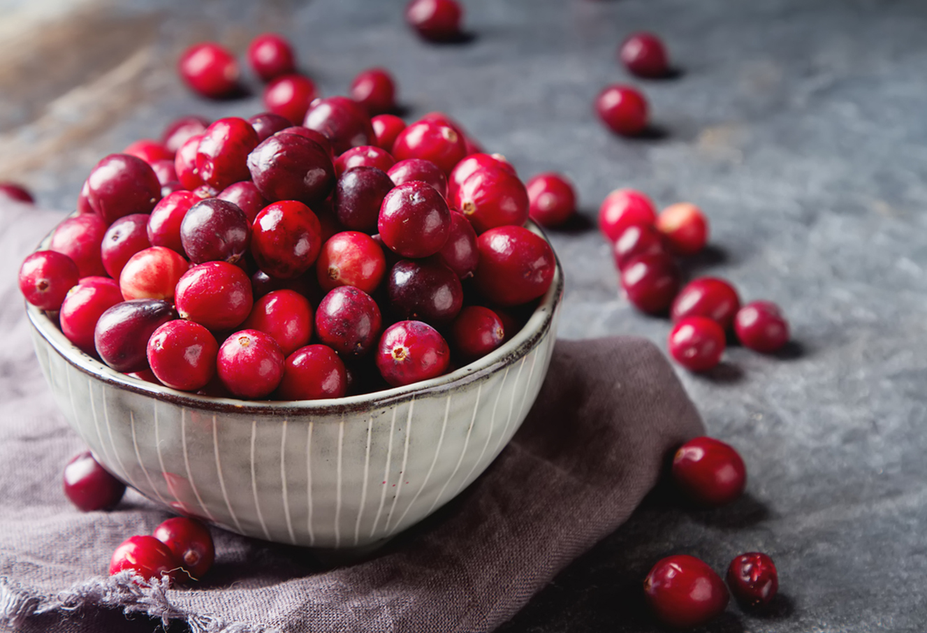 Cranberries En Kleine Mandarijntjes Met Blad!
