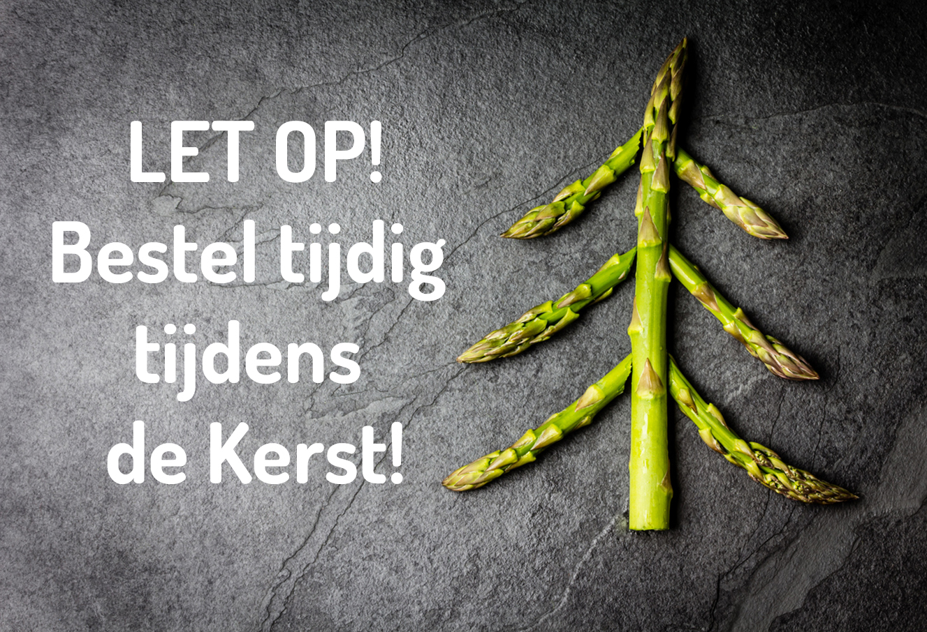 Bestellingsdeadline Kerst