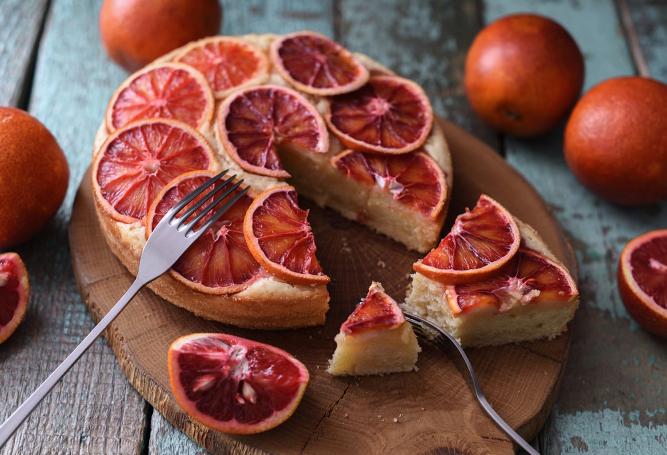 Recept: Amandelcake Met Bloedsinaasappel