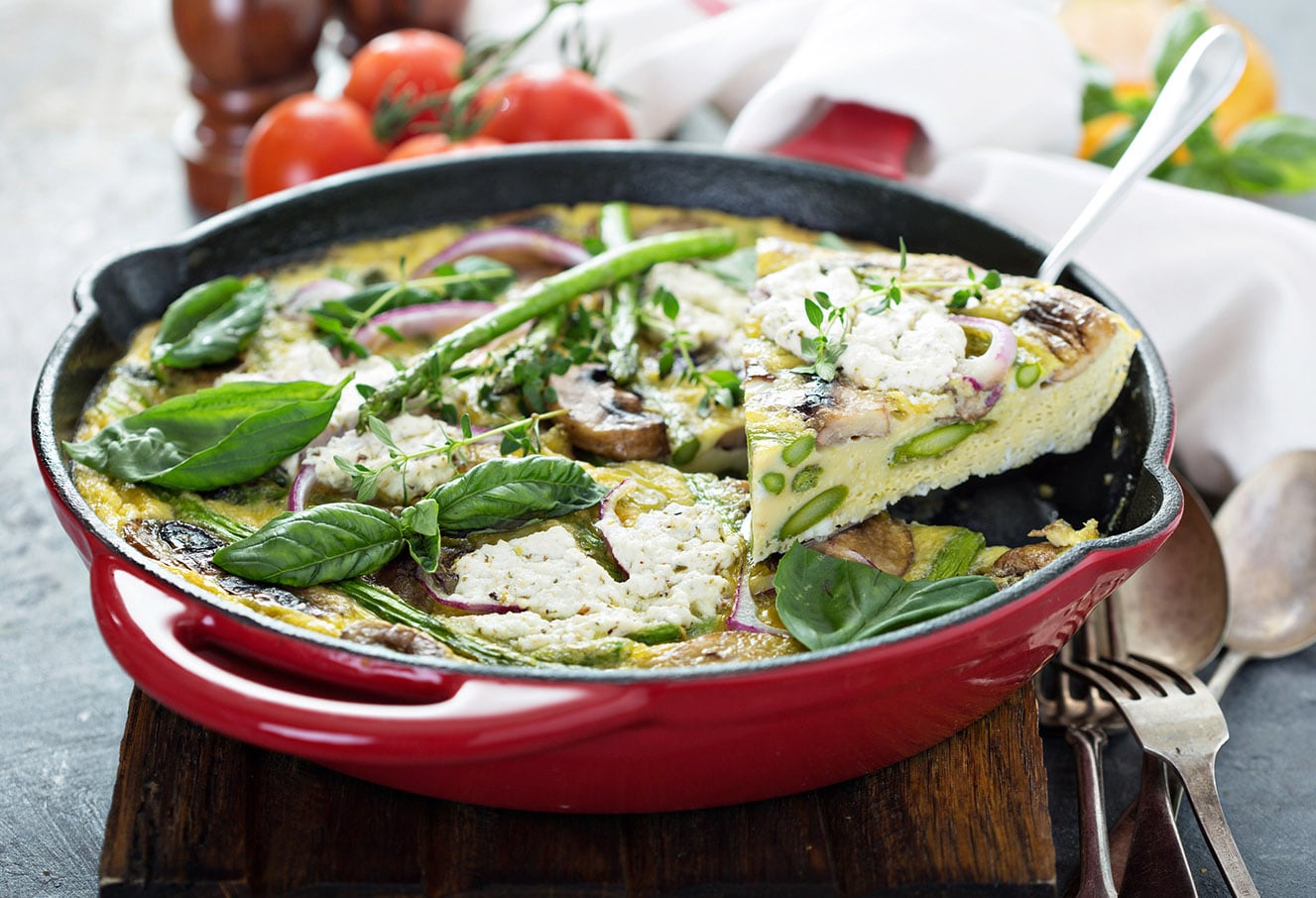 Recept: Frittata Met Groene Asperges